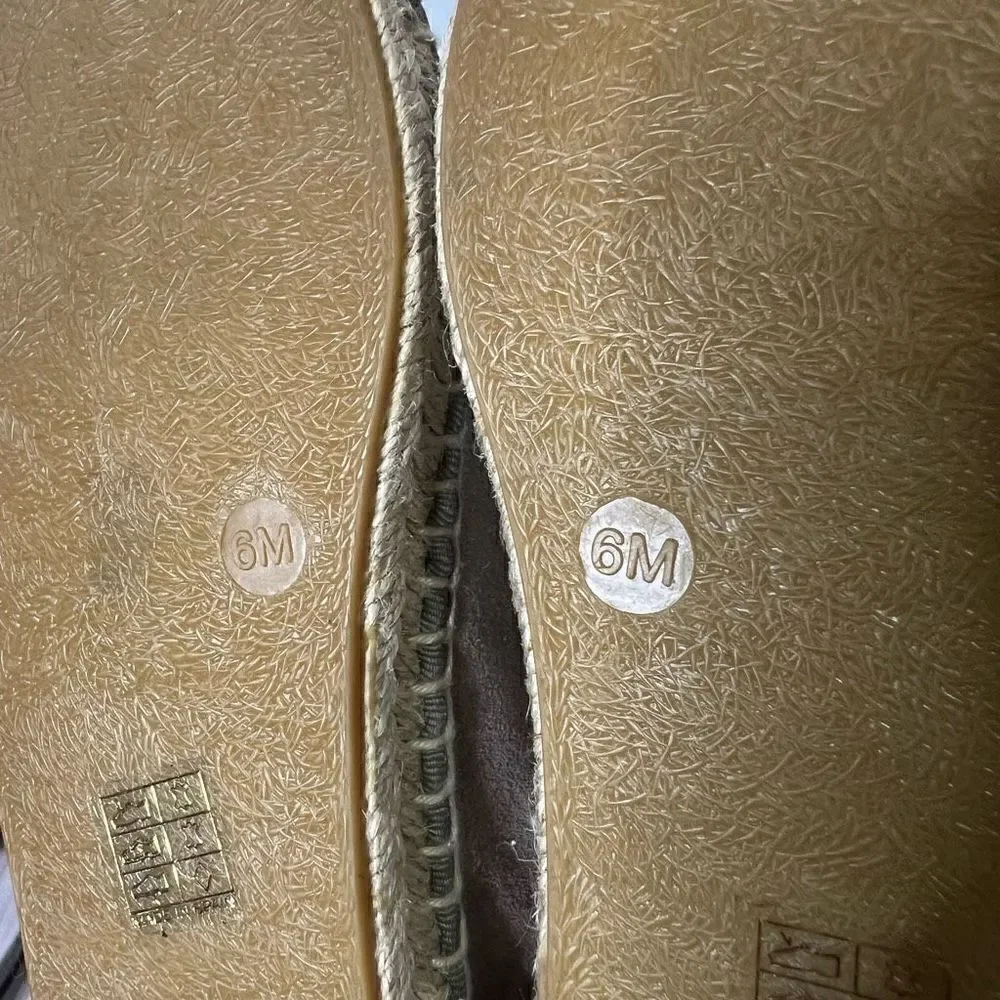 ViNCE Taupe Suede Espadrilles Shoes